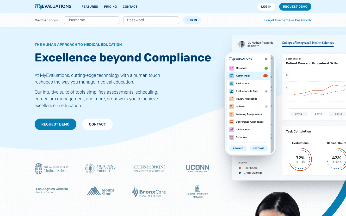 MyEvaluations — Medical-training SaaS modernized without a rewrite