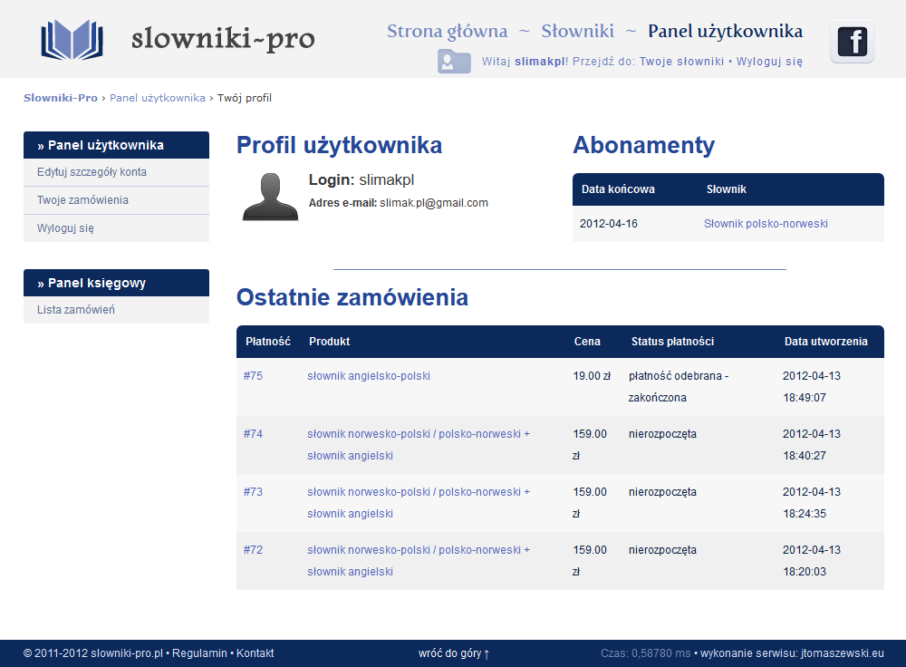 Slowniki-Pro screenshot